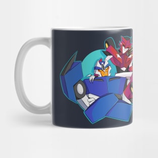 Animated Style Knock Out and Breakdown Mug